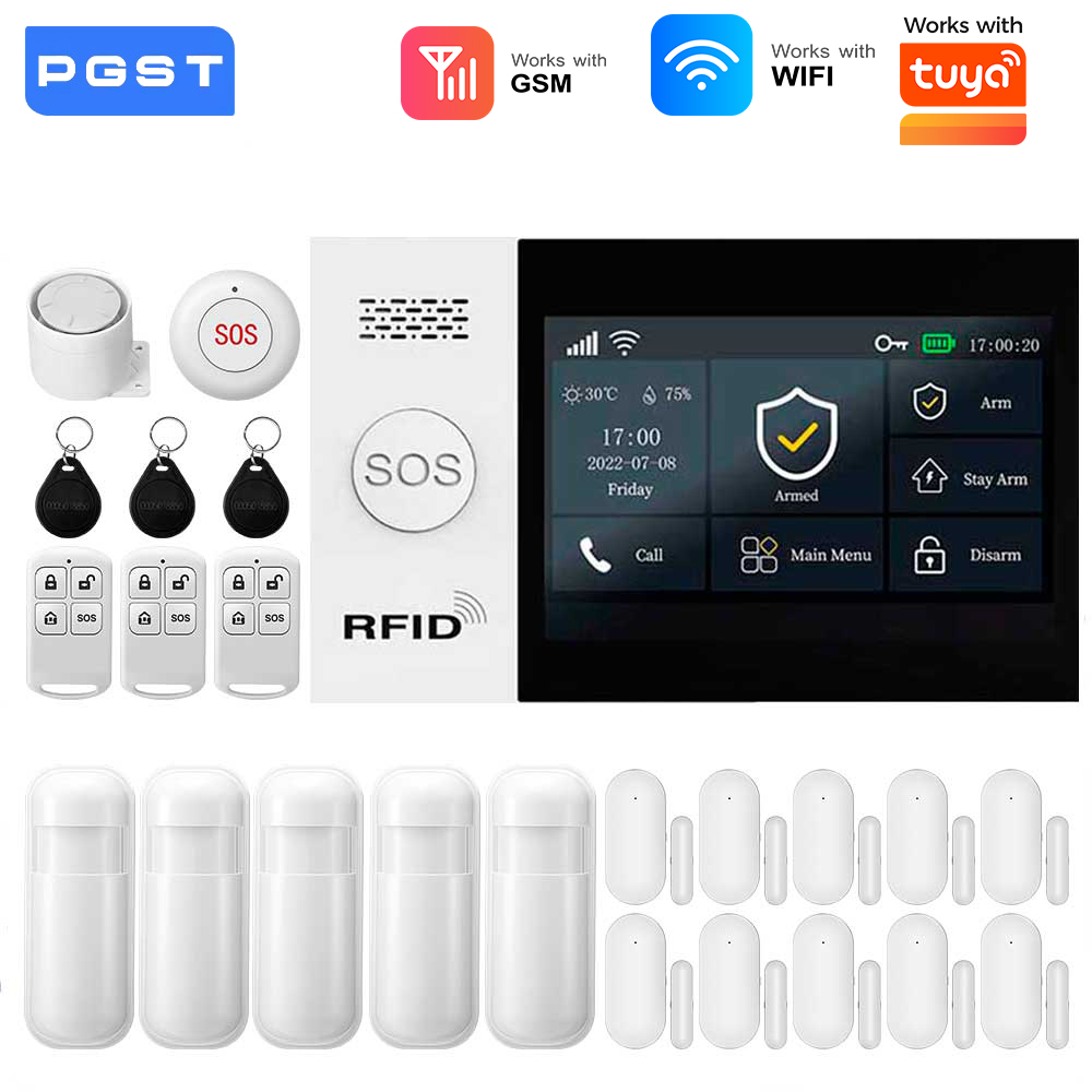 2.4G WIFI Smart GSM Alarm Syst - огляд і ціна Smart Home Wiser