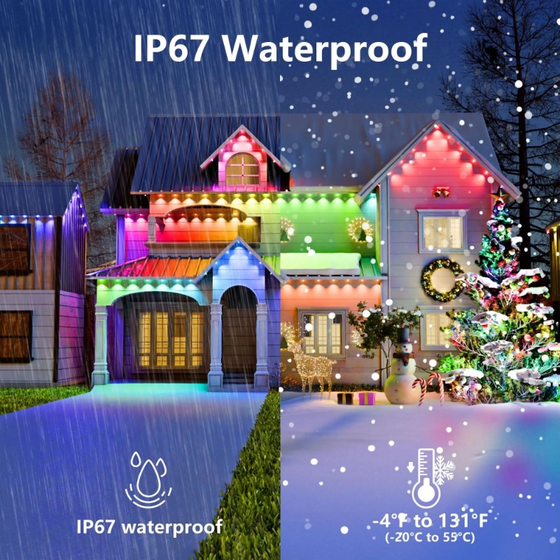 150FT 90LED Smart RGBIC Perman - огляд і ціна Smart Home Yellow
