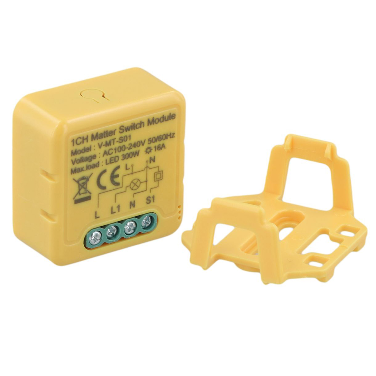 16A Matter For Smart Home Rela - огляд і ціна Smart Home Yellow