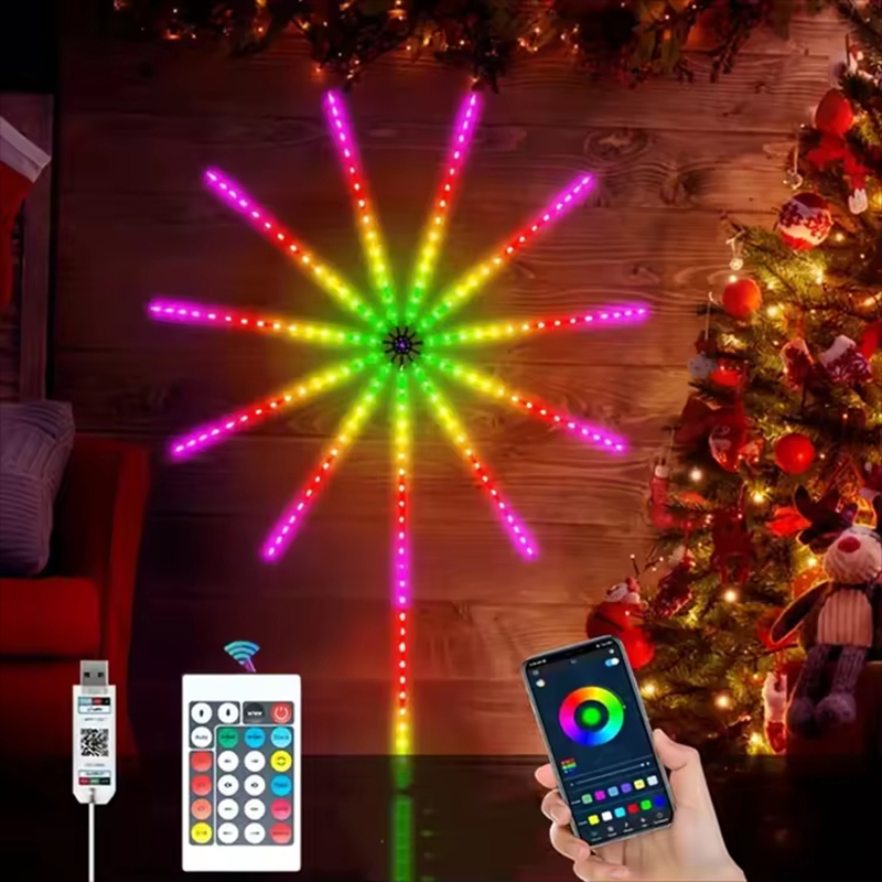 Firework LED Light Smart RGBIC - огляд і ціна Smart Home Yellow