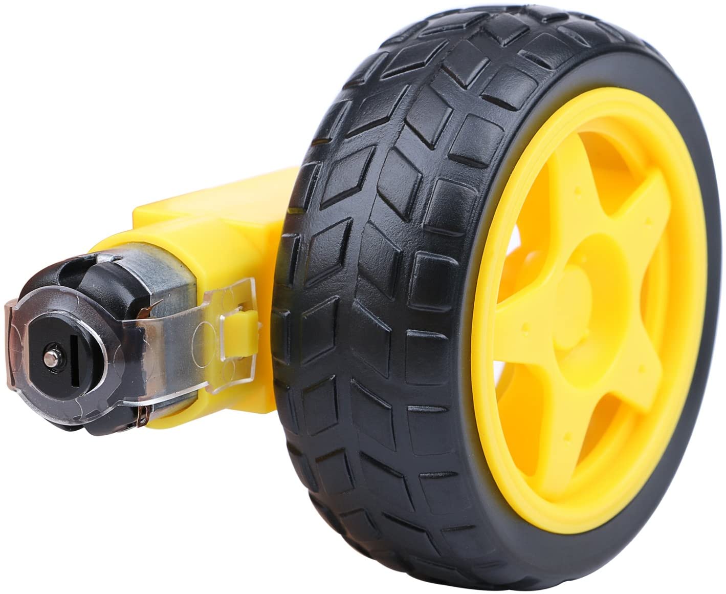 4Pcs DC Electric Motor + Plast - огляд і ціна Smart Home Yellow