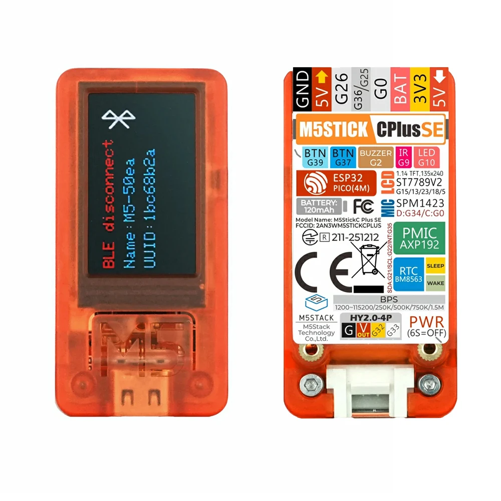 M5Stack StickC-Plus SE ESP32-P - огляд і ціна Smart Home Plus