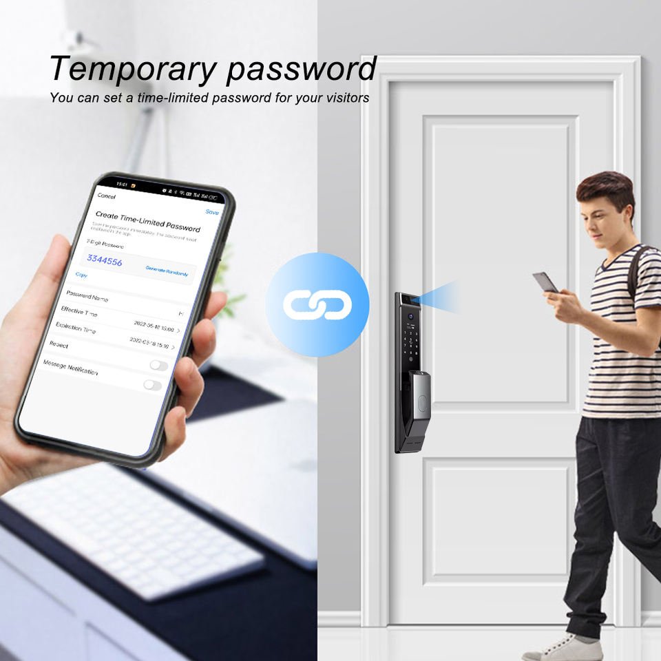 Smart Door Lock Keyless Tuya W - огляд і ціна Smart Home Door Lock